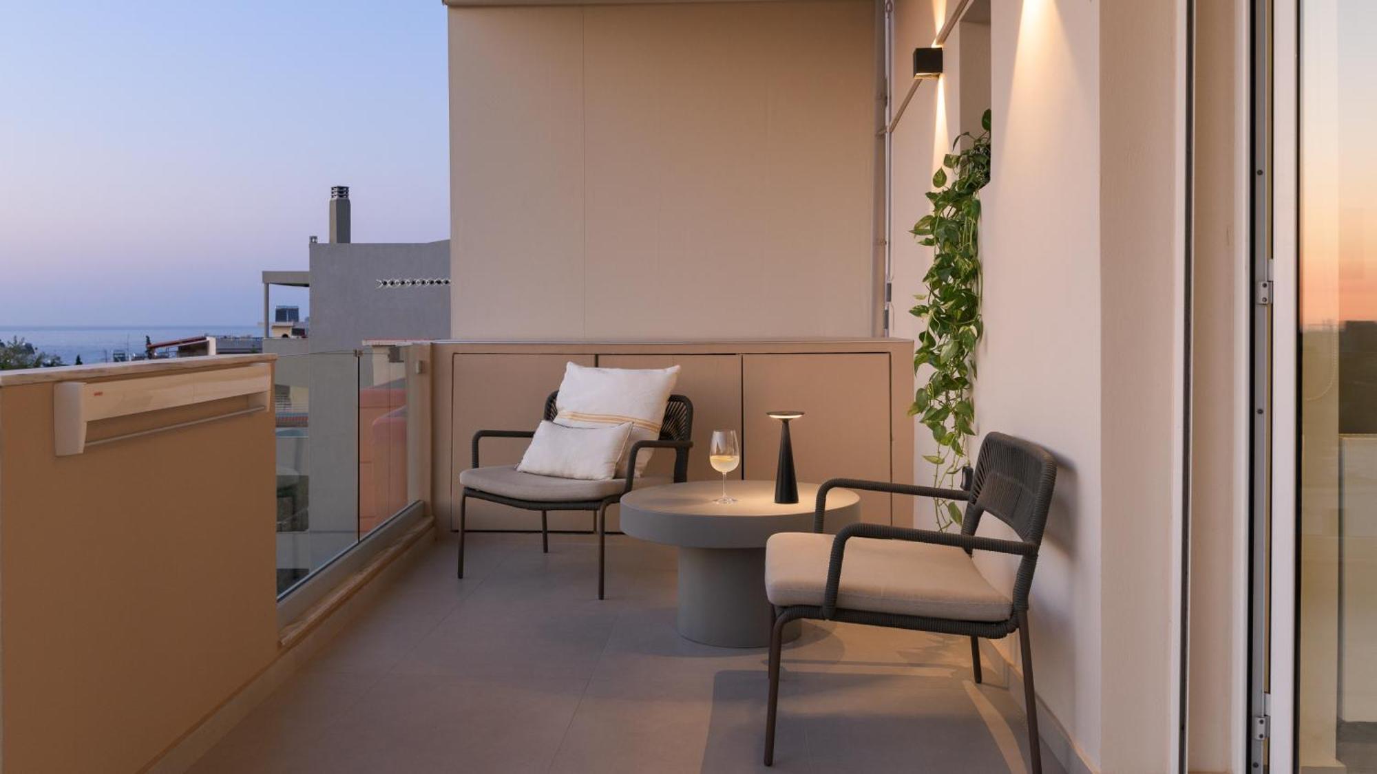 Ikia Mia Sea View Apartment Rethymno  Exterior photo