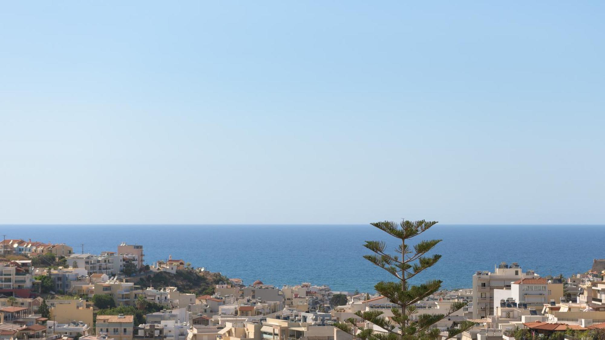 Ikia Mia Sea View Apartment Rethymno  Exterior photo